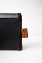 Billetera Mónaco Speciale Negro / Rojo