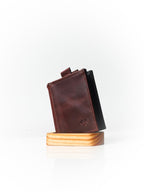 Billetera Mónaco Speciale Brown / Negro