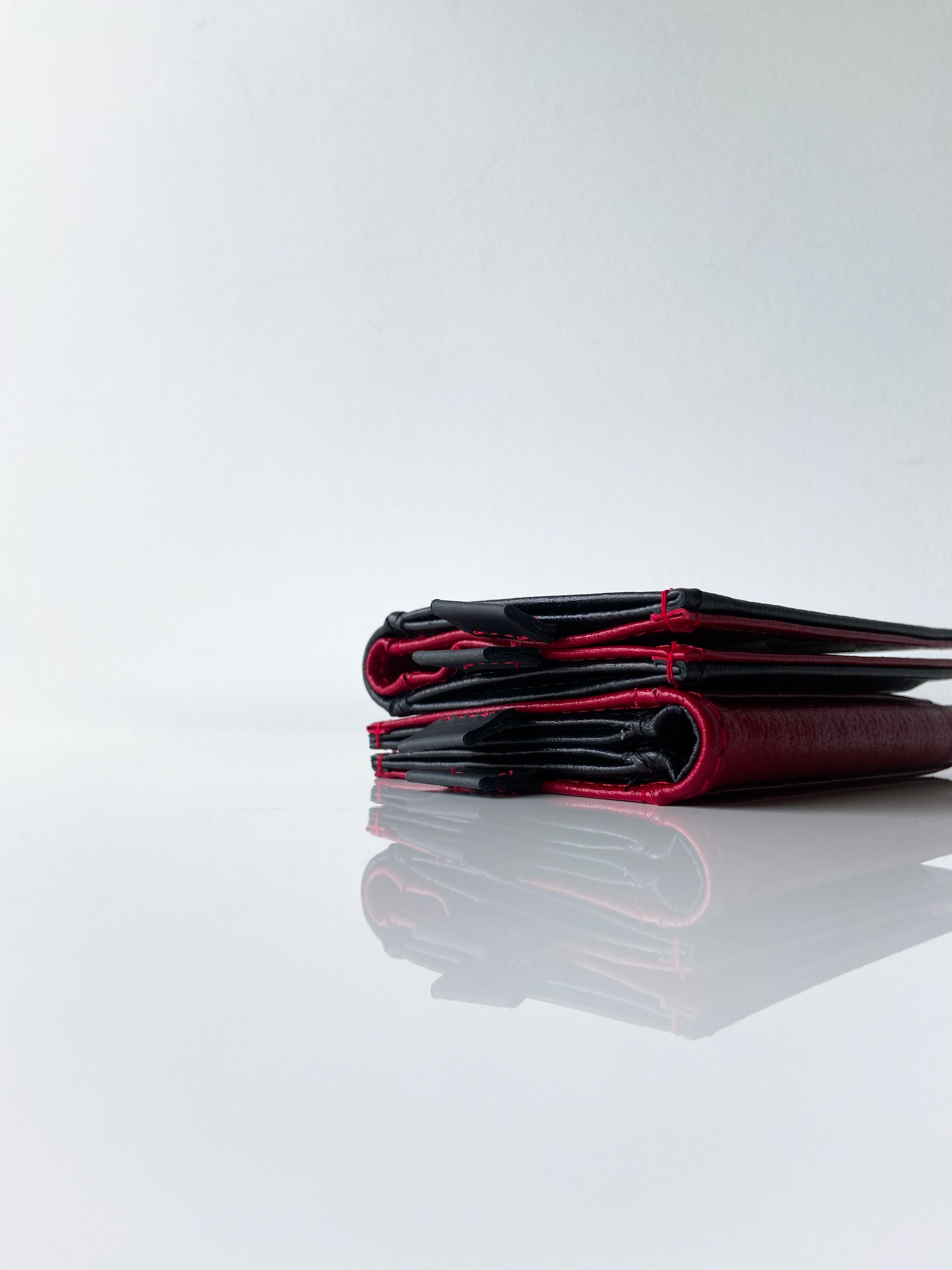 Billetera Mónaco Speciale Rojo / Negro
