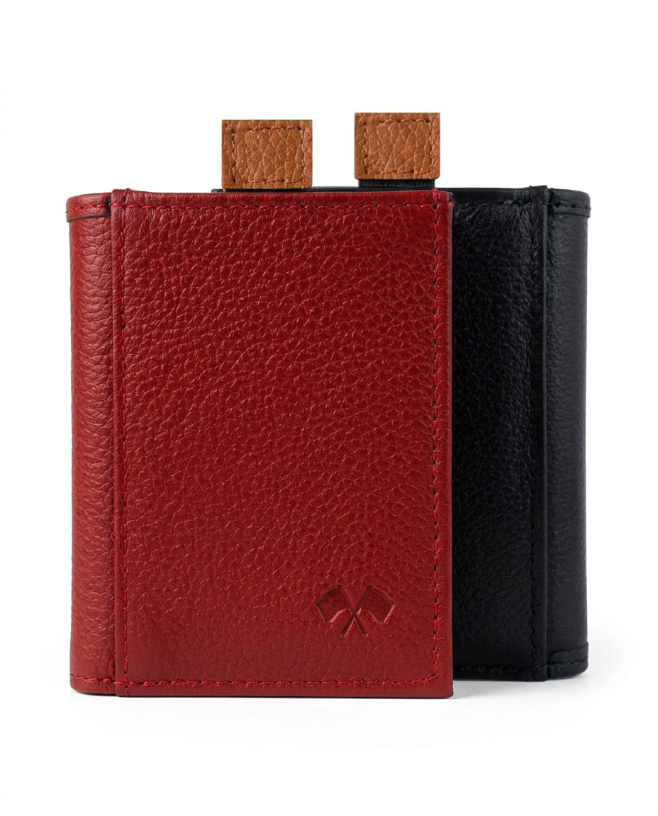 Billetera Mónaco Speciale Rojo / Negro